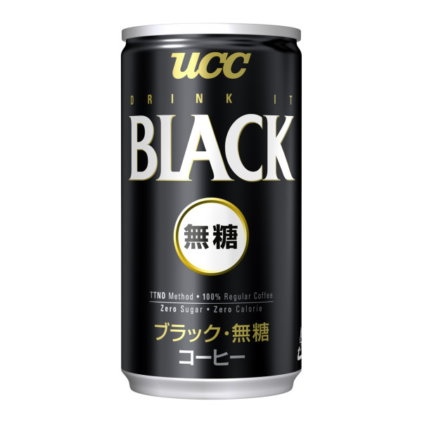 UCC black Zero sugar 185g