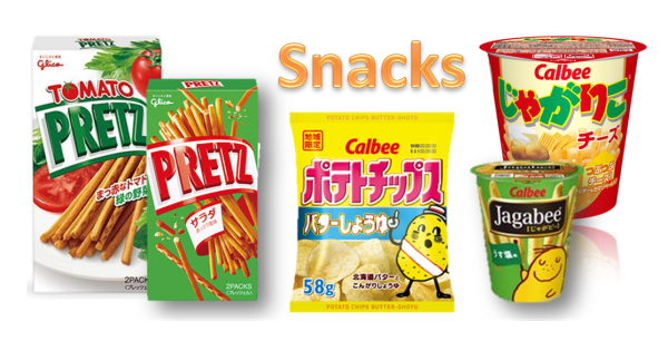 Japanese snacks